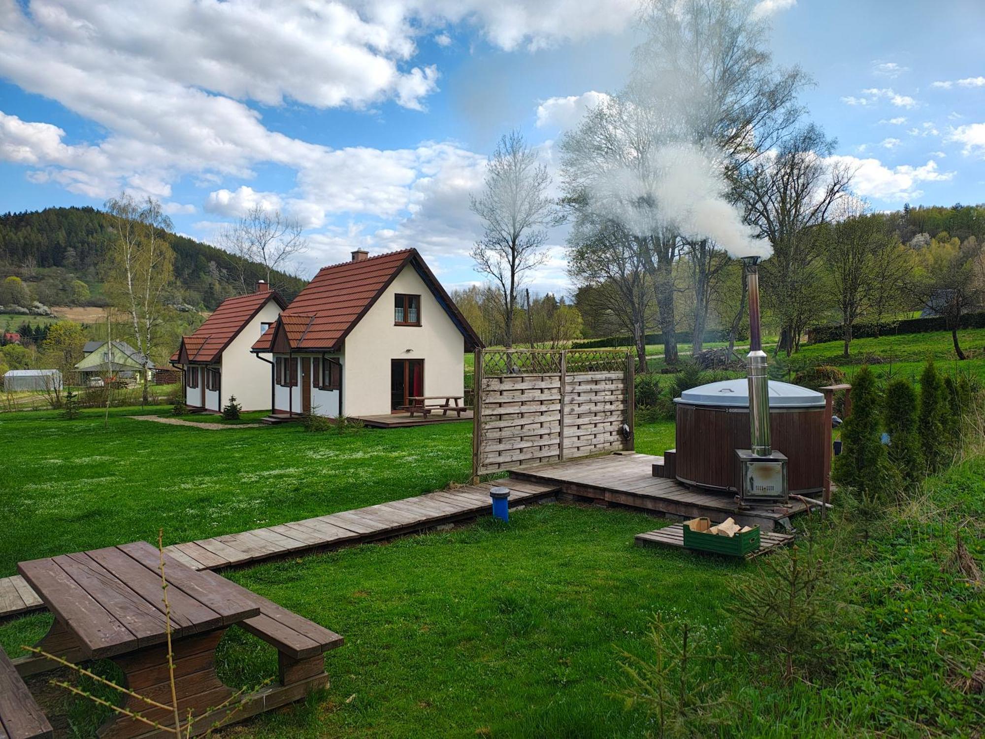 Appartement Bieszczadzkie Brzegi à Ustrzyki Dolne Extérieur photo